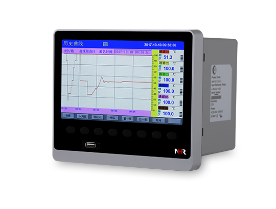 NHR-8100系列12路彩屏無(wú)紙記錄儀